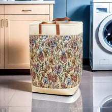 Load image into Gallery viewer, Laundry Bags - Big Laundry Bag with Handle with Leather handle