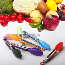 Load image into Gallery viewer, Tong / Grabber - Silicone Serving & Cooking Medium Tong - 1 Piece (27 cm )