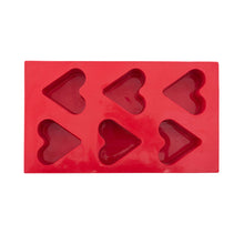 Load image into Gallery viewer, Cake and Cookie Molds - 6-Piece Heart Cake and Cookie Mold