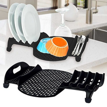 Load image into Gallery viewer, Dish Drying Rack - Dish & Cutlery Draining Rack for Kitchen Counter- Dish Drainer