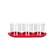 تحميل الصورة في عارض المعرض، Airtight Food Storage Containers with Spoons and Tray - Lola Spice Jar Set of 3 Pcs x 500 ml.