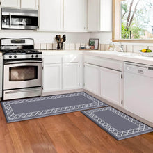 Load image into Gallery viewer, Anti-Slip PVC Kitchen Mat – 6 mm Thick, Heavy-Duty Comfort Rug for Kitchen, Office, Sink & Laundry (75 x 45 cm, 1 Piece)