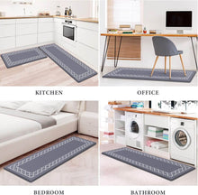 Load image into Gallery viewer, Anti-Slip PVC Kitchen Mat – 6 mm Thick, Heavy-Duty Comfort Rug for Kitchen, Office, Sink & Laundry (75 x 45 cm, 1 Piece)