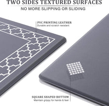 Load image into Gallery viewer, Anti-Slip PVC Kitchen Mat – 6 mm Thick, Heavy-Duty Comfort Rug for Kitchen, Office, Sink & Laundry (75 x 45 cm, 1 Piece)