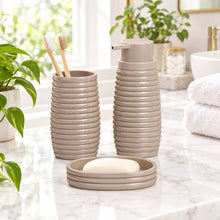 تحميل الصورة في عارض المعرض، Bathroom Accessories Set - 3 Pcs Decor Bathroom Set (Elegance) - Solid Frame