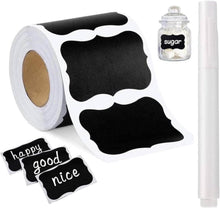 Load image into Gallery viewer, Waterproof Chalkboard Labels with White Marker - Set of 56