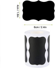 Load image into Gallery viewer, Waterproof Chalkboard Labels with White Marker - Set of 56