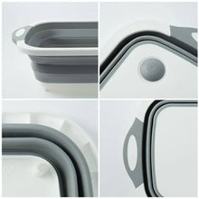 تحميل الصورة في عارض المعرض، Chopping Board - Multipurpose Bowl - 3 in 1 Bowl ( Bowl - Chopping Board - Sink Rack )