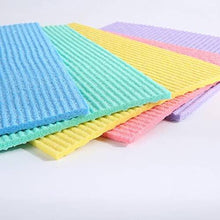 Load image into Gallery viewer, Four colorful textured dishcloths on a white background