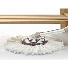 Load image into Gallery viewer, Cleaning Spin Mop Stick with Microfiber Head