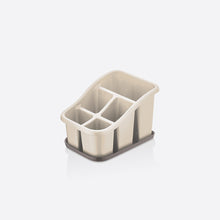 Load image into Gallery viewer, Rectangular plastic container with compartments on a white background