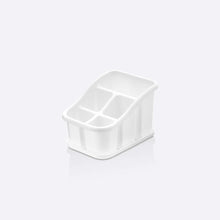 تحميل الصورة في عارض المعرض، White rectangular container with compartments on a white background