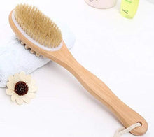تحميل الصورة في عارض المعرض، Wooden brush with natural bristles on a white background
