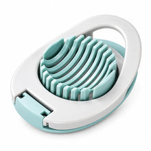 Load image into Gallery viewer, Blue and white kitchen tool on a white background