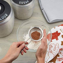 Load image into Gallery viewer, Fine Mesh Strainers with Long Handle - 3 Sizes Stainless Steel Colander