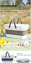 Load image into Gallery viewer, Foldable Storage Container - Portable Collapsible Basket With Handle ( 24 x 29 x 48 cm )