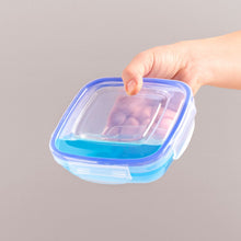 Load image into Gallery viewer, Food Storage Containers Set (275 - 500 - 900 - 1500 & 2400 ml.) - Plastic Sealed Square Food Containers Set Of 5