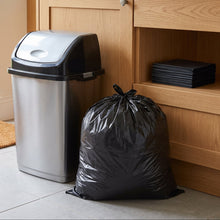 تحميل الصورة في عارض المعرض، Black Garbage Bags | 25-Count 1kg Heavy-Duty Pack