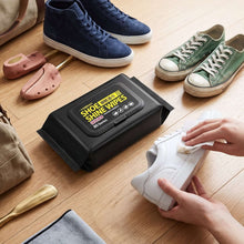 تحميل الصورة في عارض المعرض، Shoe Cleaning Wipes | 80-Piece Instant Stain Remover Pack