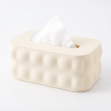 تحميل الصورة في عارض المعرض، 1 PC Modern Bubble Texture Plastic Tissue Box Holder (21x13x9cm) | Decorative Napkin Dispenser & Vanity Organizer