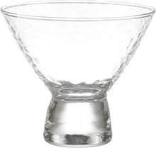 Load image into Gallery viewer, Clear glass martini glass on a white background