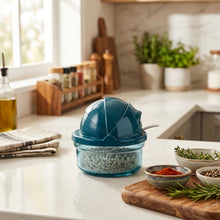 تحميل الصورة في عارض المعرض، Glass Jar with Shutter Lid & Spoon 420ml | Spice Storage