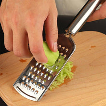 Load image into Gallery viewer, Graters - Stainless Steel Cheese Grater - Stainless Steel Lemon Zester Grater With Handle