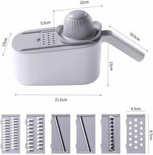 Load image into Gallery viewer, Graters - Multifunctional Vegetable Kitchen tool slicer with adjustable Blades & Handle