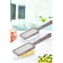 Load image into Gallery viewer, Graters - Stainless Steel Cheese Grater With Container - Lemon Zester Grater