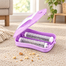 Load image into Gallery viewer, Open crumb sweeper showing its two brush rollers