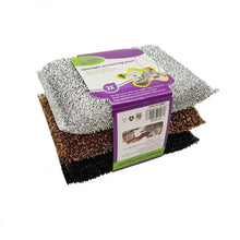 Load image into Gallery viewer, Heavy Duty Nylon Cleaning Sponge - Pack of 4 Multi-Purpose Cleaning Sponges - Long-Lasting and Reusable Dishwashing Sponge