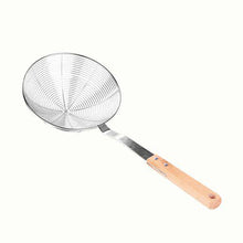 Load image into Gallery viewer, Stainless Steel Wire Spider Skimmer / Strainer with Safe Wooden Handle (3 Sizes)