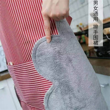 Load image into Gallery viewer, Kitchen Apron With Pocket and Hand Wipe - Waterproof Apron for Cooking & Baking