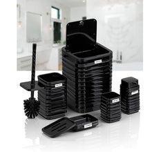 تحميل الصورة في عارض المعرض، طقم اكسسوارات حمام - طقم حمام ديكور 5 قطع (لونا) - إطار مصمت