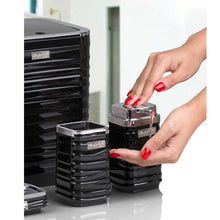 Load image into Gallery viewer, Bathroom Accessories Set - 5 Pcs Decor Bathroom Set (Luna) - Silver Frame