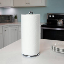 Load image into Gallery viewer, Metal Paper Towel Holder - Paper Towel Dispenser for Kitchen - Toilet Paper Holder Stand