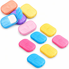 تحميل الصورة في عارض المعرض، Set of colorful rectangular erasers on a white background