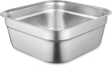 تحميل الصورة في عارض المعرض، Bowls - Multi-Purpose Stainless Steel Square Bowl - 30 x 30 cm.