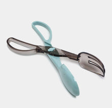 Load image into Gallery viewer, Teal and clear plastic tool on a white background