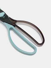 Load image into Gallery viewer, Pair of scissors with light blue handles on a white background