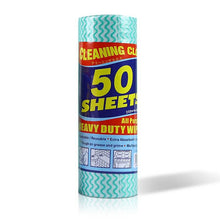 Load image into Gallery viewer, Cleaning Cloth/Sponge - Cleaning Cloth Roll – 50 Pcs Multipurpose & Disposable Cloth | 25 x 30 cm