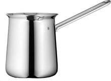 Load image into Gallery viewer, Stainless steel milk pitcher on a white background