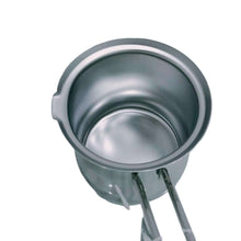 Load image into Gallery viewer, Stainless steel pot on a white background