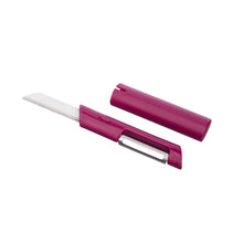 Load image into Gallery viewer, Peelers - Dual function Peeler & Knife - 2 in 1 Vegetable & Fruit Peeler
