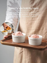 Load image into Gallery viewer, Porcelain Ramekins - Set of 3 Soufflé Dishes 200 ml