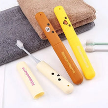 Load image into Gallery viewer, Portable Travel Toothbrush Case - Hard Plastic Dust-Proof Toothbrush Container