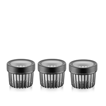 تحميل الصورة في عارض المعرض، أوعية حفظ الطعام بغطاء لولبي - طقم من 3 قطع × 500 مل. حاويات التخزين