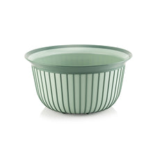 Load image into Gallery viewer, Bowls - Multi Purpose Linea Round Mixing Bowl - ( 5000 ml ) in light green, perfect for food storage and organizing.
