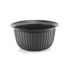 Load image into Gallery viewer, Bowls - Multi Purpose Linea Round Mixing Bowl - ( 5000 ml ) in sleek black design, ideal for food storage and meal prep.