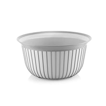 Load image into Gallery viewer, Bowls - Multi Purpose Linea Round Mixing Bowl - ( 5000 ml ) in sleek grey design, ideal for meal prepping and storage.